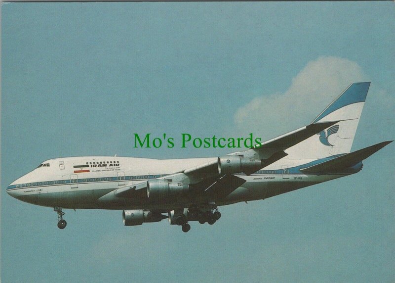 Aviation Postcard - Iran Air Boeing 747 SP-86 Aeroplane RR10468   