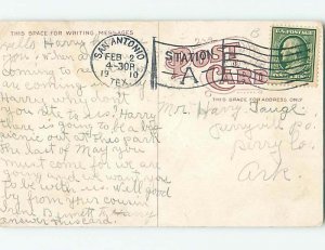 Divided-Back POSTCARD FROM San Antonio Texas TX HM7600