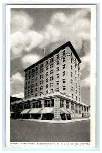 Virginia Dare Hotel Elizabeth City NC North Carolina Postcard (U12)