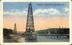 Oil Field Scene - Tulsa, Oklahoma