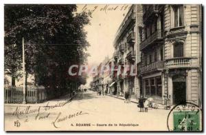 Roanne - Courts of the Republic - Rnfant - Old Postcard