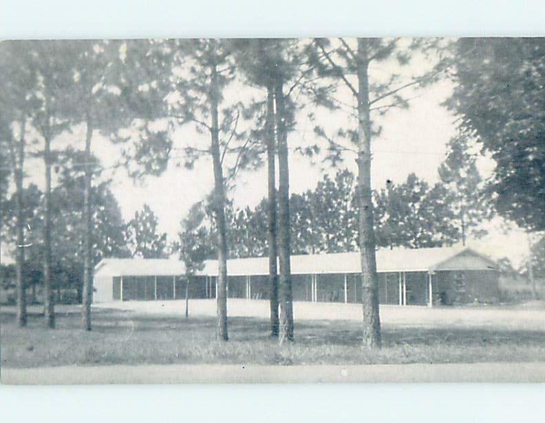 Unused 1960's MOTEL SCENE Albany Georgia GA G7413