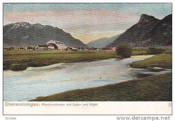 Passionstheater Mit Laber Und Kofel, Oberammergau (Bavaria), Germany, 1900-1910s