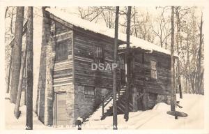 C26/ Santa Claus Indiana In Real Photo RPPC Postcard c40s Original Post Office