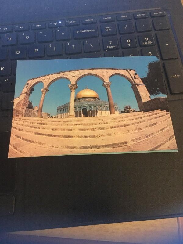 Vintage Postcard: Jerusalem, Dome of the Rock , outside