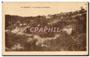 Old Postcard Mountain Tangier and Morocco Marshan