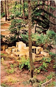 Lucedale MS Mississippi PALESTINIAN GARDENS Holy Land/Religious Replica Postcard