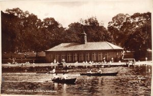 uk50871 serpentine lido london real photo uk