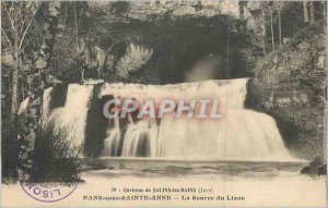 Postcard Old Surroundings of Salins-les-Bains (Jura) Nans sous Sainte Anne La...