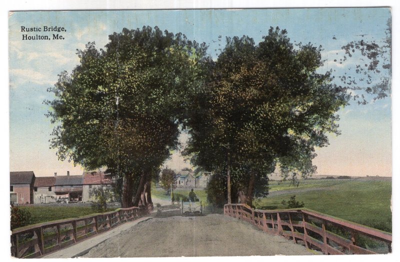 Houlton, Me, Rustic Bridge