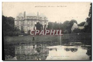 Old Postcard Montmirail Marne Le Chateau