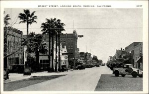 Redding California CA Market Street Classic Cars Early Pickup Truck Vintage PC