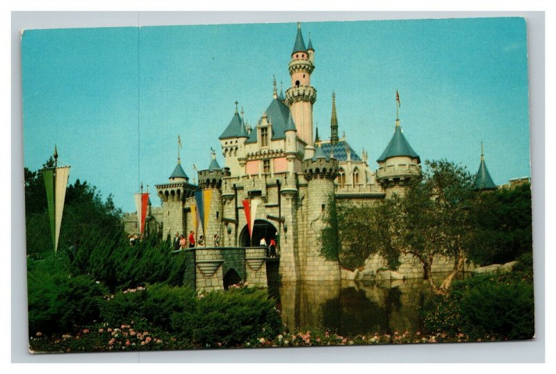 Vintage Disney Sleeping Beauty's Castle Postcard Divided Back UNPOSTED