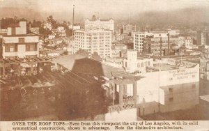 PANAMA PACIFIC EXPO AD LOS ANGELES CALIFORNIA POSTCARD (1912)