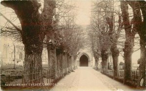 Avenue Priory Church Christ C-1905 Dorset UK RPPC Photo Postcard 20-10850