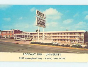 Pre-1980 MOTEL SCENE Austin Texas TX AD8819
