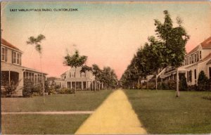 East Walk Beach Park, Clinton CT c1941 Vintage Postcard M70