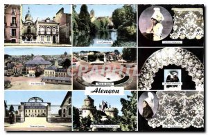 Old Postcard Alencon birthplace Ste Therese Point Lyautey Barracks The Cathed...