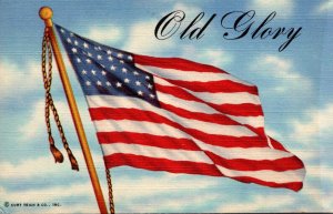 Old Glory The United States Falg Curteich