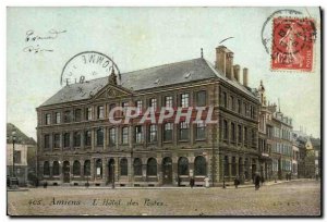 Old Postcard Amiens The Hotel des Postes