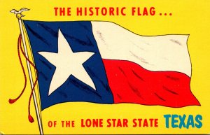 Texas Historic Flag Of The Lone Star State