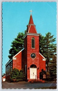 Saint Patrick's Church Damariscotta Mills Maine Oldest Roman Catholic Postcard
