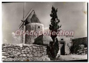 Postcard Modern Landscapes Provence Le Moulin De Daudet Fontvieille