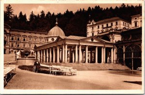 Czech Republic Marienbad Kreuzbrunnen Vintage Postcard C065