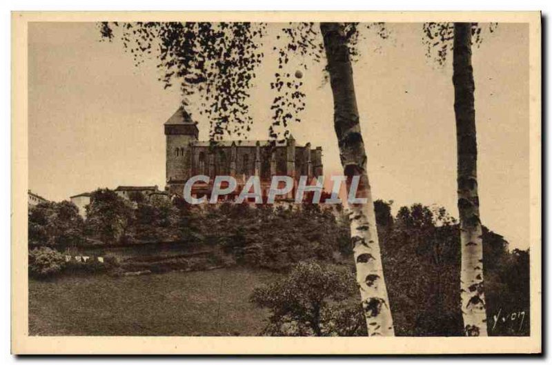 Old Postcard St Bertrand de Comminges # L & fortified 39eglise