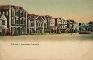 curacao, D.W.I., WILLEMSTAD, Waterkant Overzijde, Bandstand (1899)