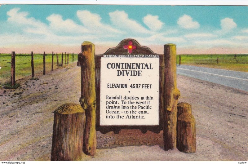 DEMING & LORDSBURG, New Mexico, 194060s; Continental Divide Highways U