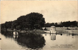 CPA Levallois Perret La Pointe de l'Ile de la Grande Jatte (1311080)