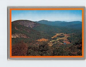 Postcard Panoramic view into Horse Cove from Sunset Mountain, Highlands, N. C.