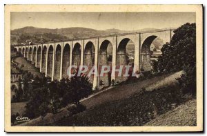 Postcard Old viaduct of Mussy sous Dun