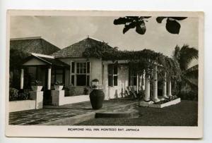 Montego Bay Jamaica Inn RPPC Postcard