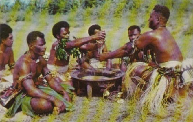 Fiji The Yanqona Ceremony Kava Drink