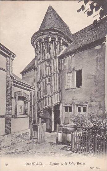 France Chartres Escalier de la Reine Berthe