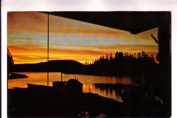 Sunset, Refuge Cove, British Columbia, Used 1975