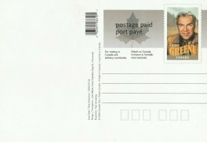 LORNE GREEN CANADA POST 2006 PREPAID UNUSED POSTCARD