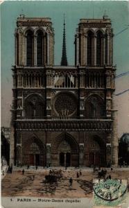 CPA PARIS (1e) - Notre Dame de Paris facade (214102)