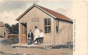 The Post Office Divine Corners NY Unused