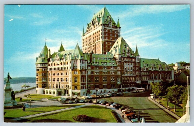 Chateau Frontenac, Quebec City, Vintage Chrome Postcard #2