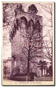 Old Postcard Montpellier La Tour des Pins