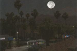 Set of 6 Postcards Nightlife in Palm Springs Night Scene Fine Art Postcard