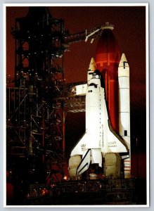 NASA Space Shuttle Discovery, Launch Complex 39A, Florida FL, Chrome Card