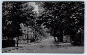 FINCHLEY, Barnet, United Kingdom   NETHER STREET SCENE   1906  Postcard