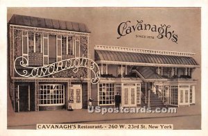 Cavanagh's Restaurant - New York City Postcards, New York NY Postcard
