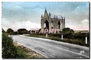 Old Postcard Les Herbiers Mont des Alouettes Chapel