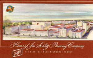 WI - Milwaukee. Advertising Schlitz Brewing Company