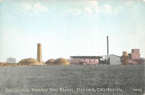 Merced California Pottery Co Plant Vintage Postcard AA75271